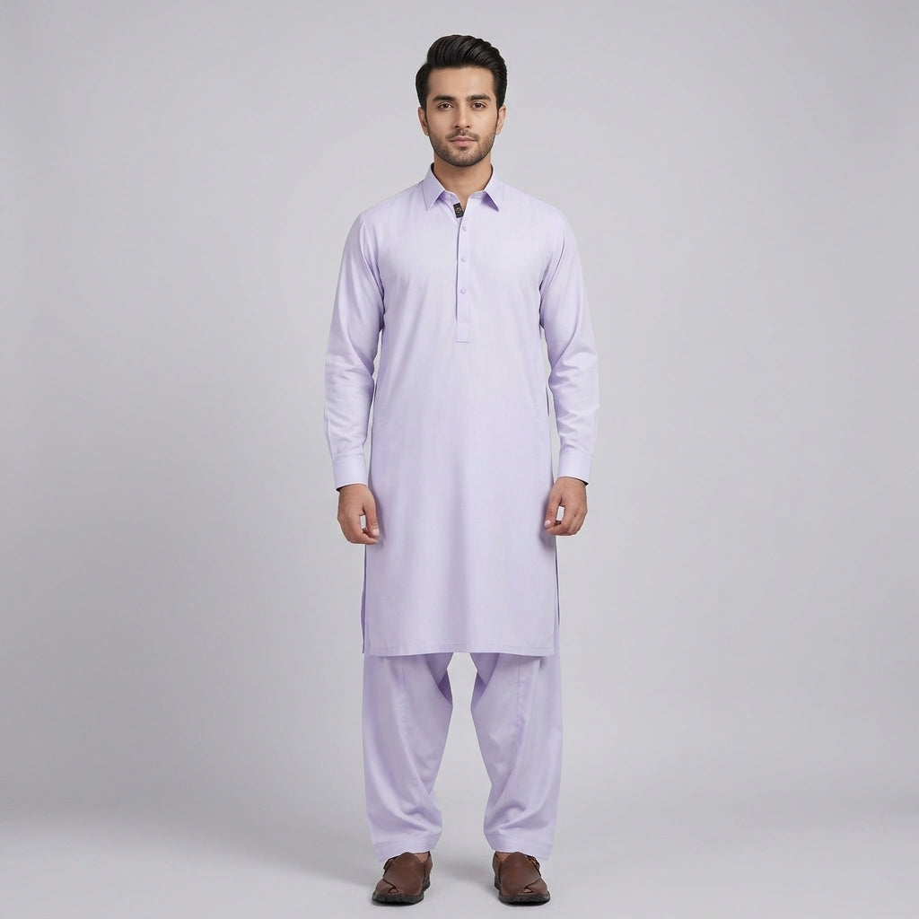 Pure White Latha Fabric (All Season)