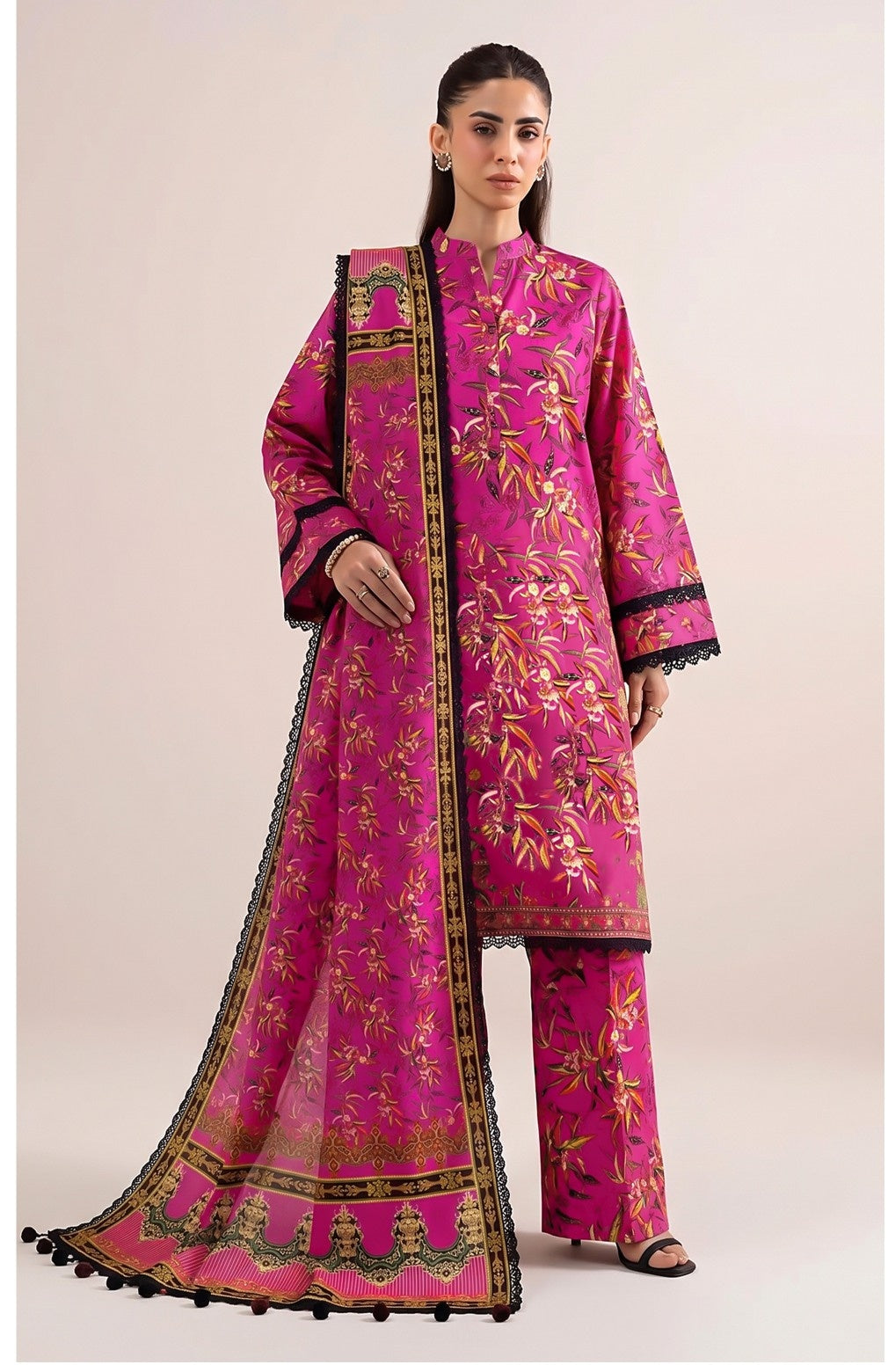 Sapphire Original Digital Printed Linen – Volume 2 (3-Piece Suit)
