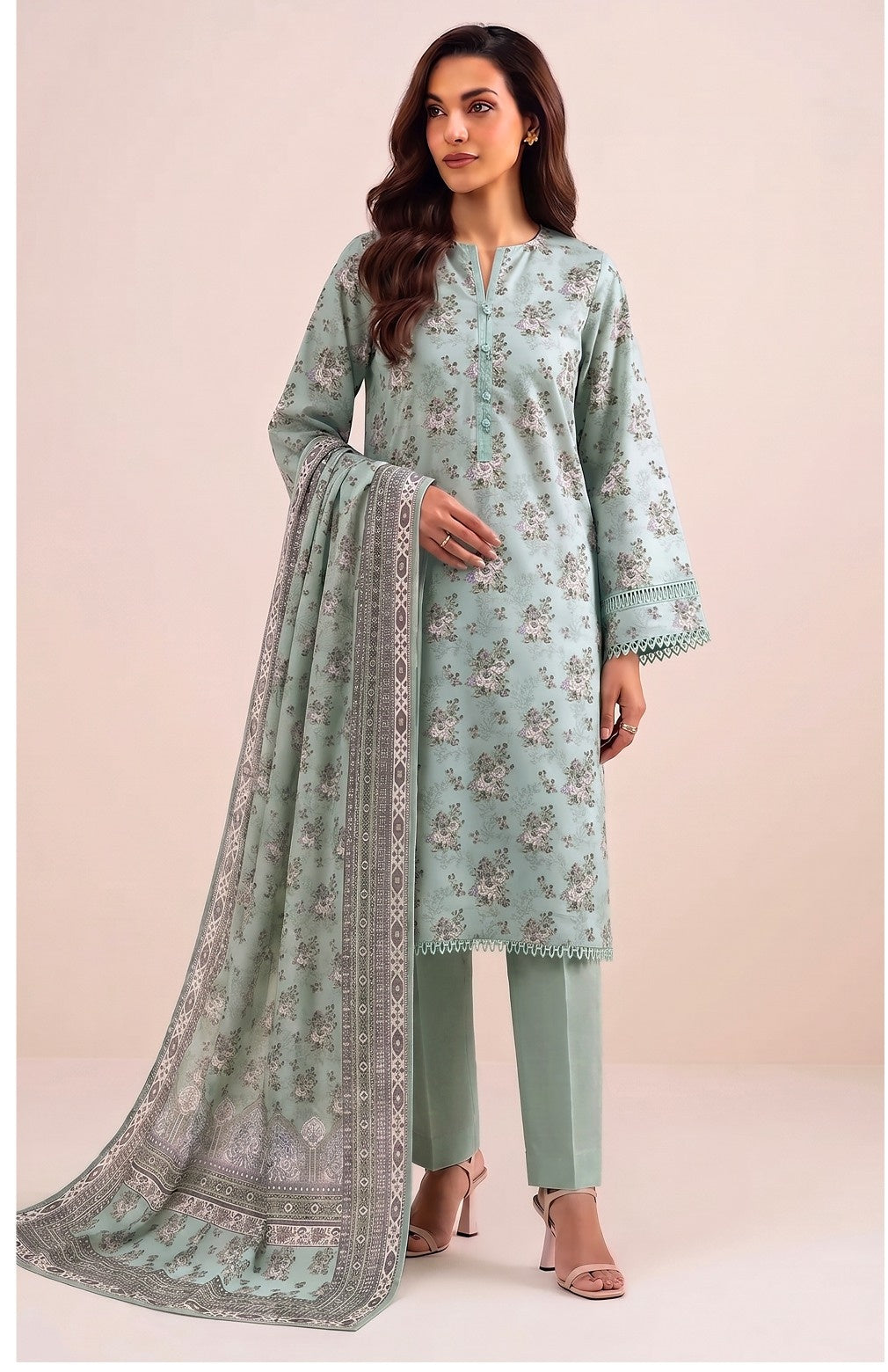 Sapphire Original Mother Collection – Linen 3-Piece Suit