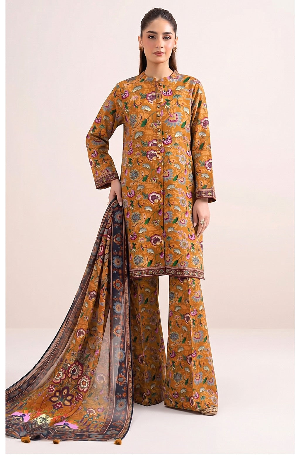 Sapphire Original Digital Printed Linen – Volume 2 (3-Piece Suit)