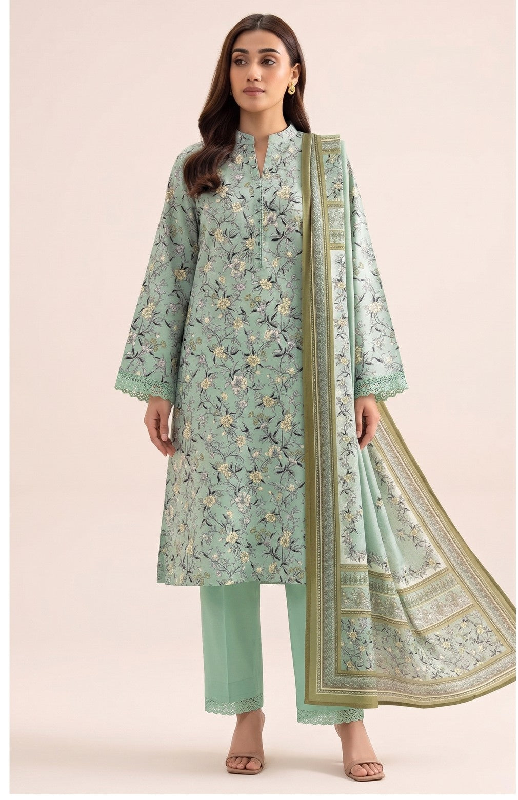 Sapphire Original Mother Collection – Linen 3-Piece Suit