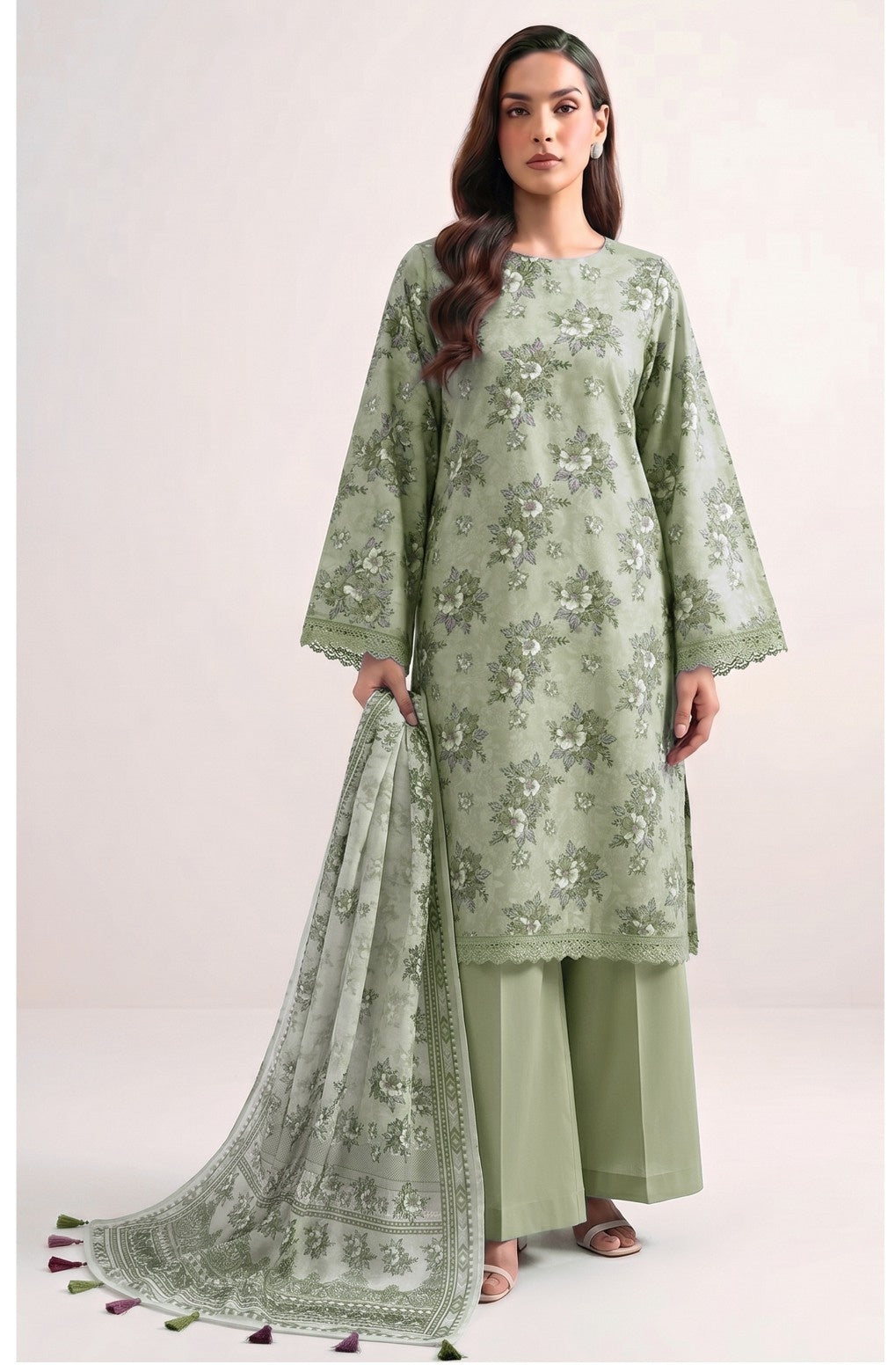 Sapphire Original Mother Collection – Linen 3-Piece Suit
